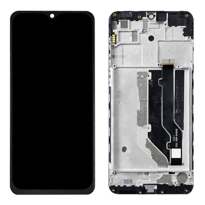 OEM LCD Screen for ZTE Blade 20 Smart / V1050 Digitizer Full Assembly with Frame（Black) - For ZTE by PMC Jewellery | Online Shopping South Africa | PMC Jewellery