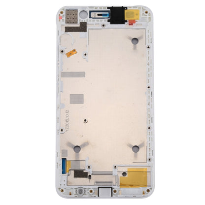 For Huawei Y6 / Honor 4A Front Housing LCD Frame Bezel Plate(White) - Full Housing Cover by PMC Jewellery | Online Shopping South Africa | PMC Jewellery