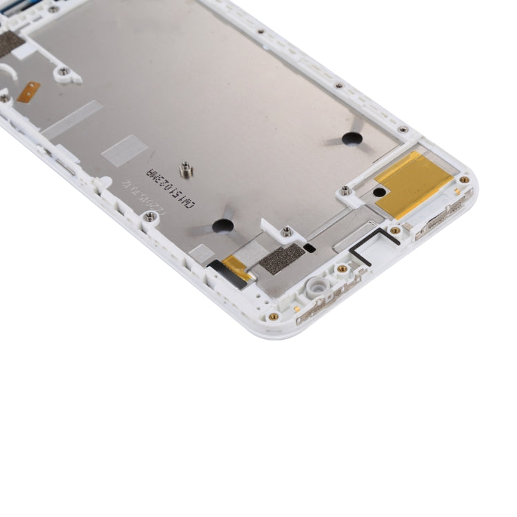 For Huawei Y6 / Honor 4A Front Housing LCD Frame Bezel Plate(White) - Full Housing Cover by PMC Jewellery | Online Shopping South Africa | PMC Jewellery