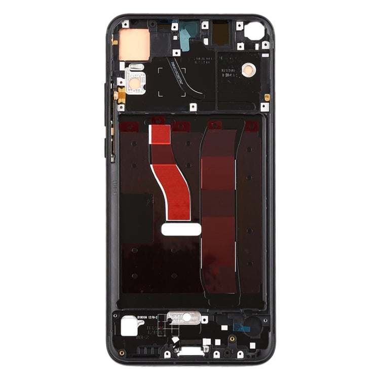 Front Housing LCD Frame Bezel Plate with Side Keys for Huawei Honor V20 (Honor View 20)(Black) - Full Housing Cover by PMC Jewellery | Online Shopping South Africa | PMC Jewellery