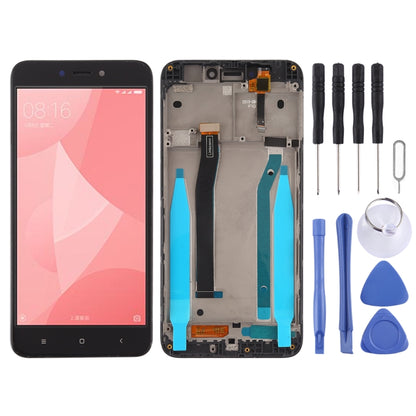 TFT LCD Screen for Xiaomi Redmi 4X Digitizer Full Assembly with Frame(Black) - LCD Screen by PMC Jewellery | Online Shopping South Africa | PMC Jewellery