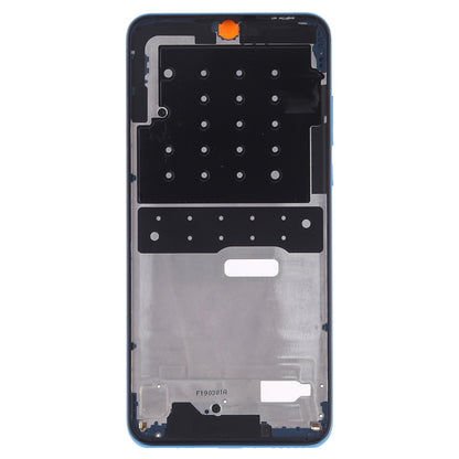 Front Housing LCD Frame Bezel Plate with Side Keys for Huawei P30 Lite (24MP)(Blue) - Full Housing Cover by PMC Jewellery | Online Shopping South Africa | PMC Jewellery