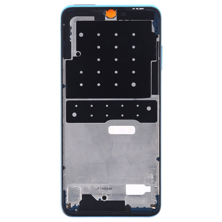 Front Housing LCD Frame Bezel Plate with Side Keys for Huawei P30 Lite(Blue) - Full Housing Cover by PMC Jewellery | Online Shopping South Africa | PMC Jewellery