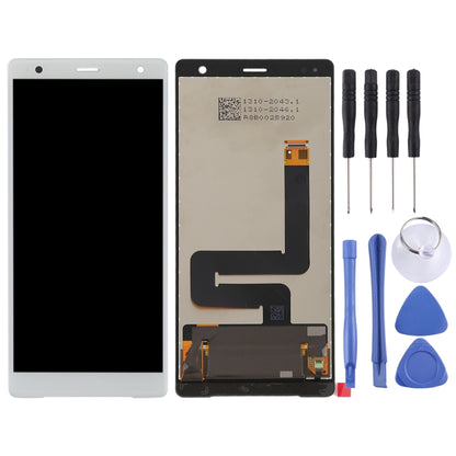 Original LCD Screen for Sony Xperia XZ2 with Digitizer Full Assembly(White) - LCD Screen by PMC Jewellery | Online Shopping South Africa | PMC Jewellery