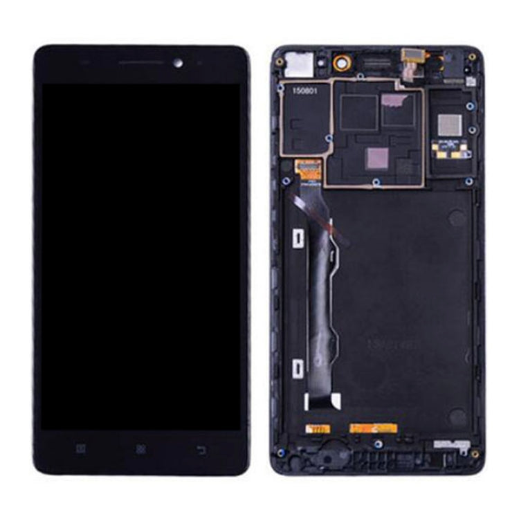 OEM LCD Screen for Lenovo K3 Note / K50-T5 Digitizer Full Assembly with Frame (Black) - LCD Screen by PMC Jewellery | Online Shopping South Africa | PMC Jewellery