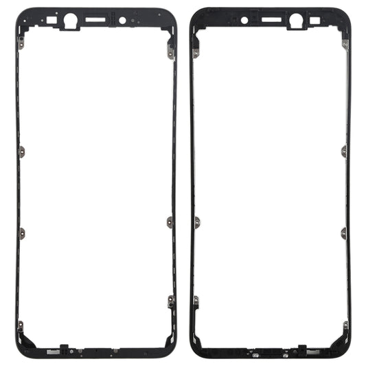 Front Housing LCD Frame Bezel Holder for Xiaomi Mi 6X / A2(Black) - Frame Bezel Plate by PMC Jewellery | Online Shopping South Africa | PMC Jewellery