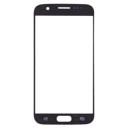 For Galaxy S7 / G930 Front Screen Outer Glass Lens (Black) - Outer Glass Lens by PMC Jewellery | Online Shopping South Africa | PMC Jewellery