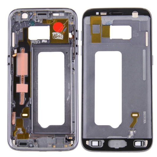 For Galaxy S7 / G930 Front Housing LCD Frame Bezel Plate (Grey) - Frame Bezel Plate by PMC Jewellery | Online Shopping South Africa | PMC Jewellery