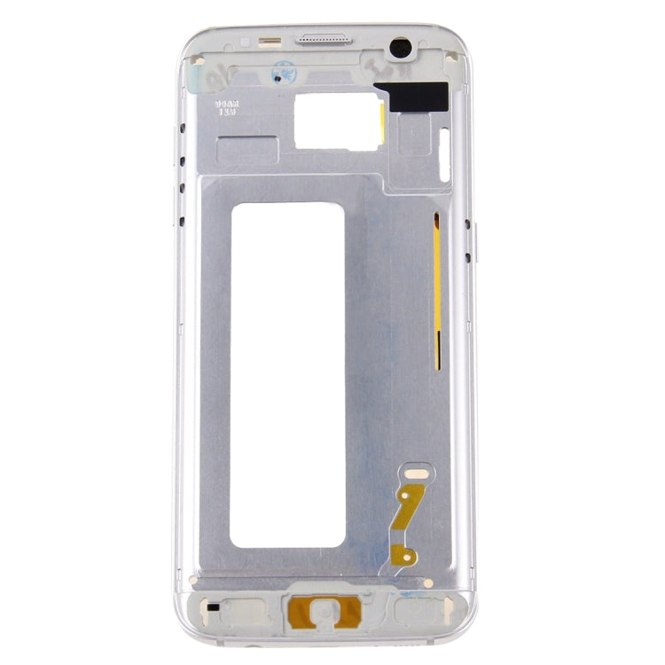 For Galaxy S7 Edge / G935 Front Housing LCD Frame Bezel Plate (Silver) - Frame Bezel Plate by PMC Jewellery | Online Shopping South Africa | PMC Jewellery