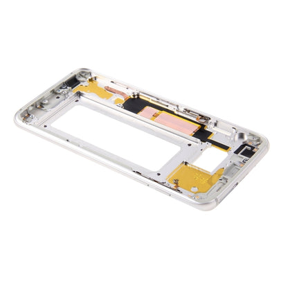 For Galaxy S7 Edge / G935 Front Housing LCD Frame Bezel Plate (Silver) - Frame Bezel Plate by PMC Jewellery | Online Shopping South Africa | PMC Jewellery