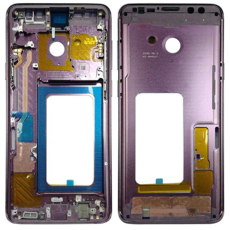 For Galaxy S9+ G965F, G965F/DS, G965U, G965W, G9650  Middle Frame Bezel (Purple) - Frame Bezel Plate by PMC Jewellery | Online Shopping South Africa | PMC Jewellery