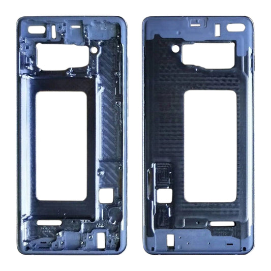 For Galaxy S10+  Front Housing LCD Frame Bezel Plate (Blue) - Frame Bezel Plate by PMC Jewellery | Online Shopping South Africa | PMC Jewellery