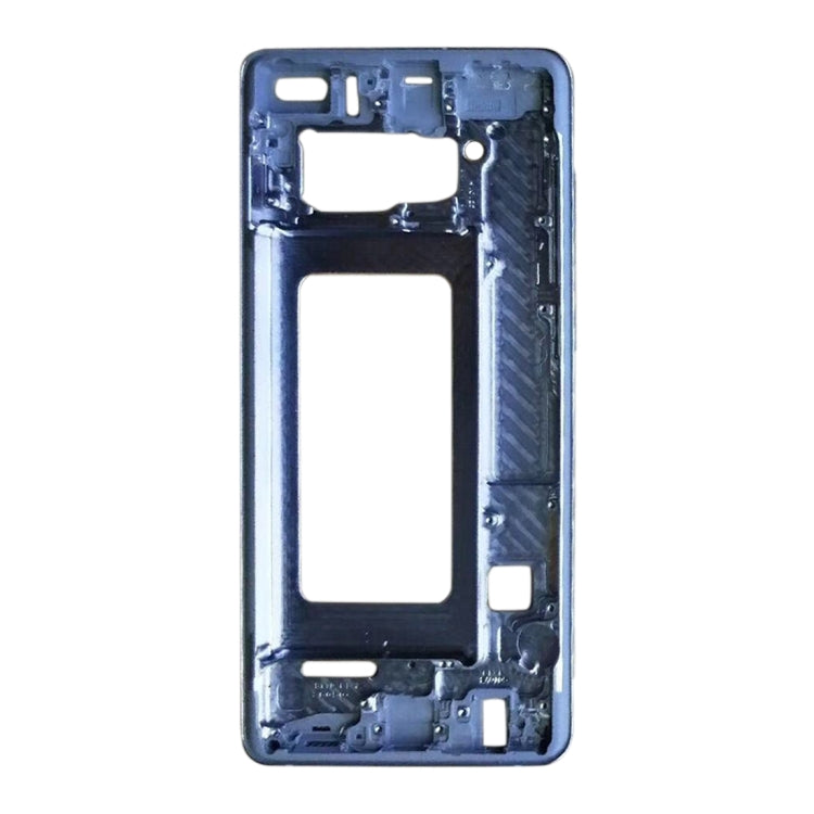 For Galaxy S10+  Front Housing LCD Frame Bezel Plate (Blue) - Frame Bezel Plate by PMC Jewellery | Online Shopping South Africa | PMC Jewellery