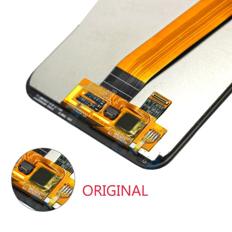 Original PLS TFT LCD Screen for Galaxy A01 with Digitizer Full Assembly (Flex Cable Narrow) (Black) - LCD Screen by PMC Jewellery | Online Shopping South Africa | PMC Jewellery