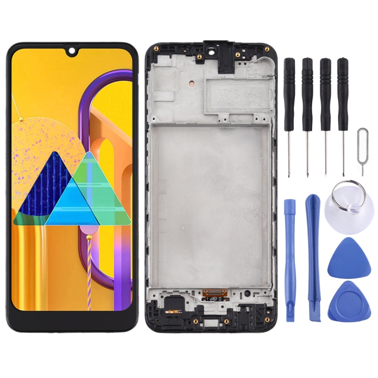 TFT LCD Screen for Samsung Galaxy M30s Digitizer Full Assembly with Frame (Black) - LCD Screen by PMC Jewellery | Online Shopping South Africa | PMC Jewellery