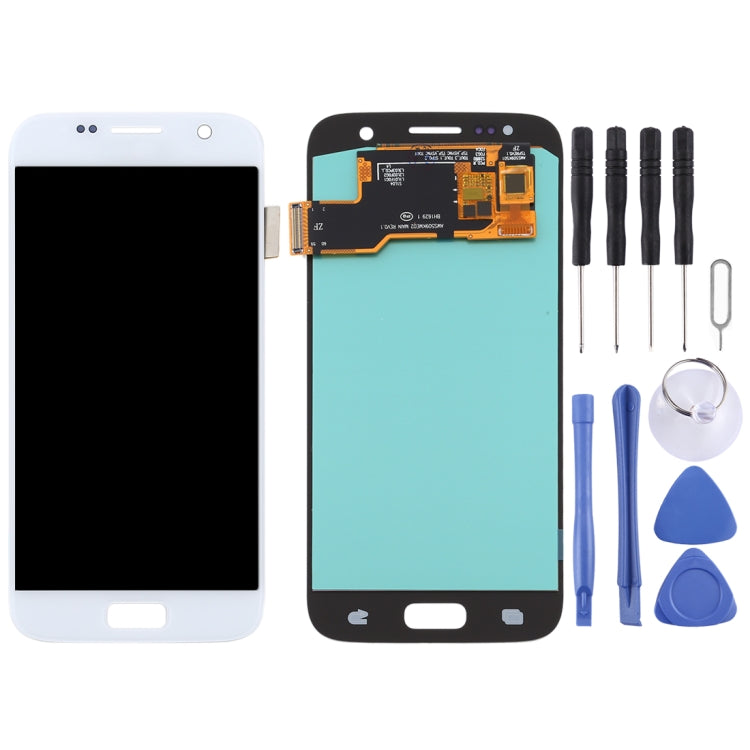 OLED LCD Screen for Samsung Galaxy S7 with Digitizer Full Assembly (Silver) - LCD Screen by PMC Jewellery | Online Shopping South Africa | PMC Jewellery