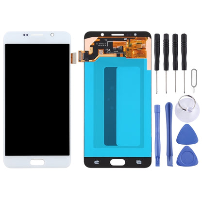 5.5 inch OLED LCD Screen for Samsung Galaxy Note 5 with Digitizer Full Assembly (White) - LCD Screen by PMC Jewellery | Online Shopping South Africa | PMC Jewellery