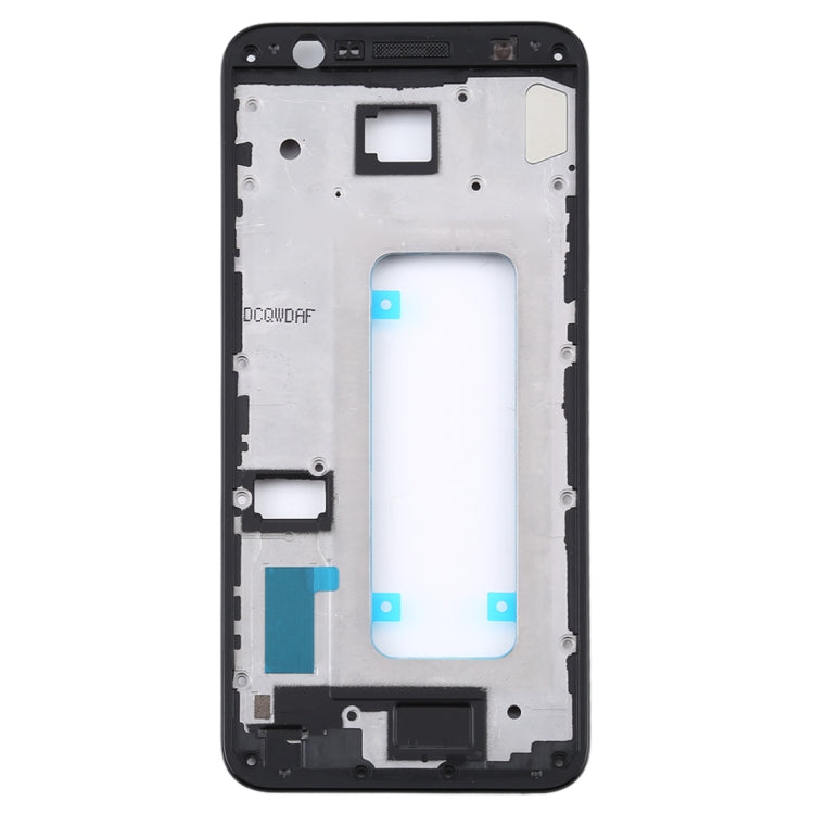 For Samsung Galaxy J4 Core / SM-J410  Front Housing LCD Frame Bezel Plate (Black) - Frame Bezel Plate by PMC Jewellery | Online Shopping South Africa | PMC Jewellery