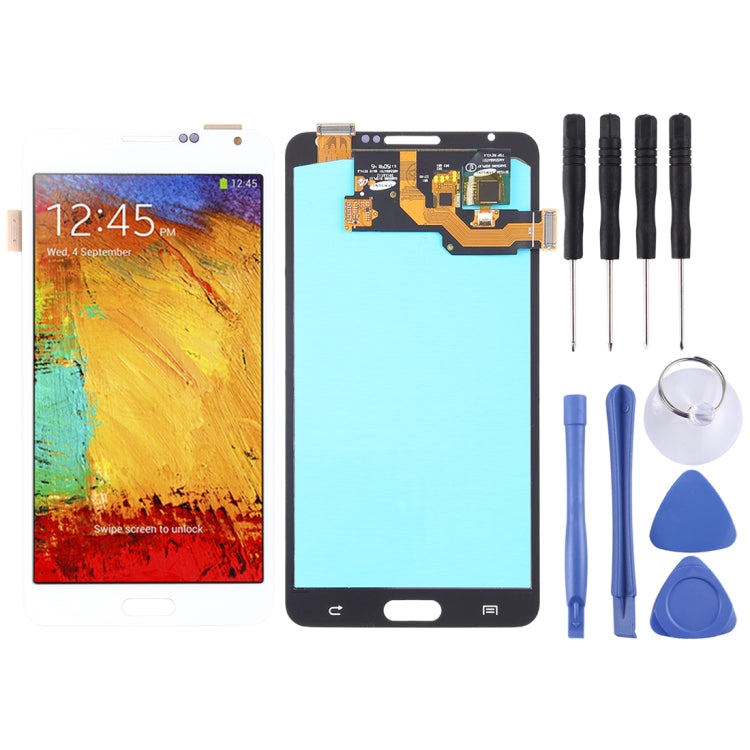 OLED LCD Screen for Galaxy Note 3, N9000 (3G), N9005 (3G/LTE) with Digitizer Full Assembly (White) - LCD Screen by PMC Jewellery | Online Shopping South Africa | PMC Jewellery