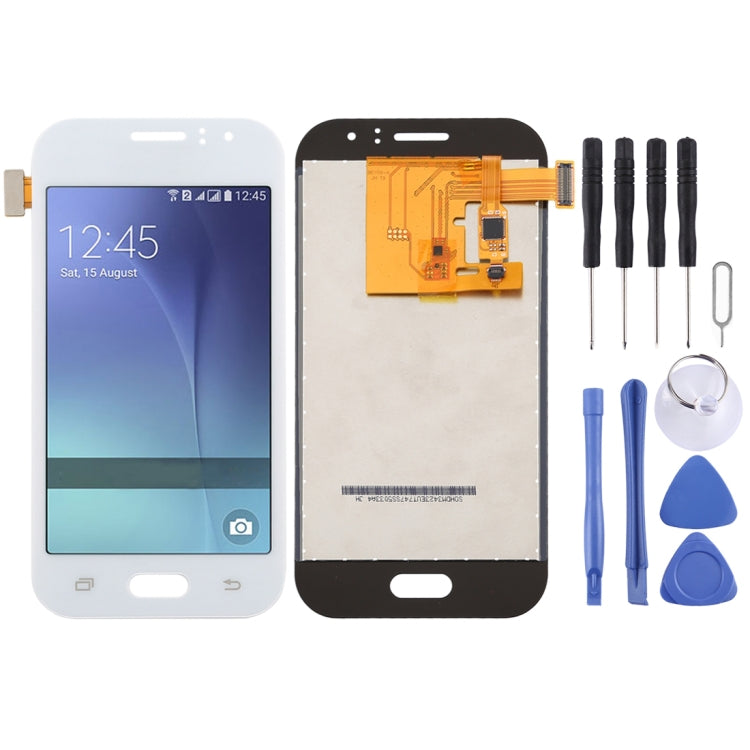 TFT Material LCD Screen and Digitizer Full Assembly for Galaxy J1 Ace / J110 / J110M / J110F / J110G / J110L(White) - LCD Screen by PMC Jewellery | Online Shopping South Africa | PMC Jewellery