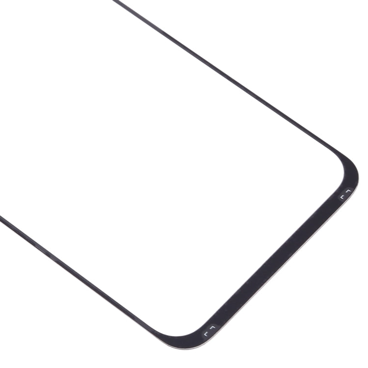 For Samsung Galaxy A40 10pcs Front Screen Outer Glass Lens (Black) - Outer Glass Lens by PMC Jewellery | Online Shopping South Africa | PMC Jewellery