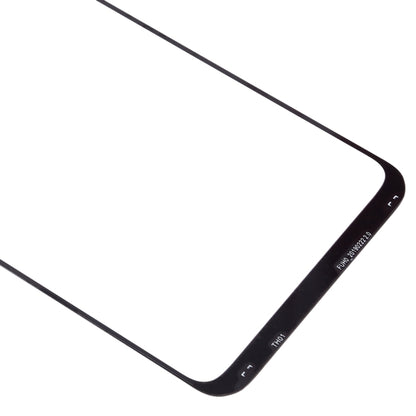 For Samsung Galaxy A20 10pcs Front Screen Outer Glass Lens (Black) - Outer Glass Lens by PMC Jewellery | Online Shopping South Africa | PMC Jewellery