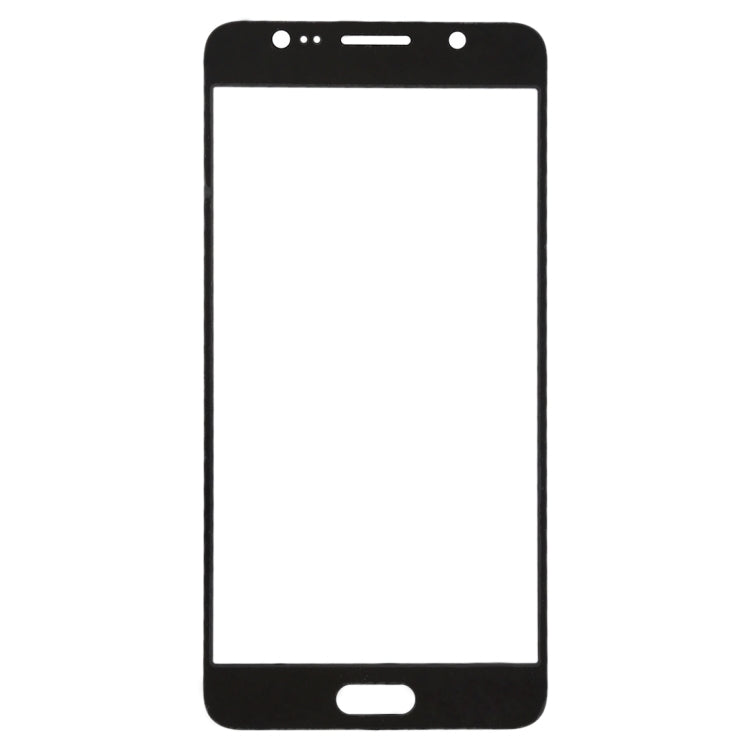 For Samsung Galaxy J5 (2016) / J510FN / J510F / J510G / J510Y / J510M 10pcs Front Screen Outer Glass Lens (Black) - Outer Glass Lens by PMC Jewellery | Online Shopping South Africa | PMC Jewellery