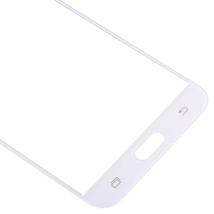 For Samsung Galaxy C8 / C7100, C7(2017) / J7+, C710F/DS 10pcs Front Screen Outer Glass Lens (White) - Outer Glass Lens by PMC Jewellery | Online Shopping South Africa | PMC Jewellery