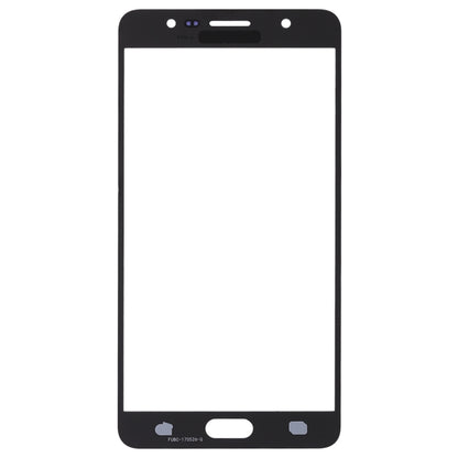 For Samsung Galaxy J7 Max 10pcs Front Screen Outer Glass Lens (Black) - Outer Glass Lens by PMC Jewellery | Online Shopping South Africa | PMC Jewellery