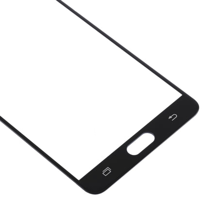 For Samsung Galaxy J7 Max 10pcs Front Screen Outer Glass Lens (Black) - Outer Glass Lens by PMC Jewellery | Online Shopping South Africa | PMC Jewellery