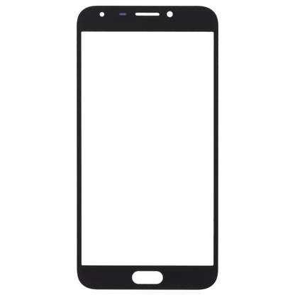 For Samsung Galaxy J4 (2018) 10pcs Front Screen Outer Glass Lens (Black) - Outer Glass Lens by PMC Jewellery | Online Shopping South Africa | PMC Jewellery