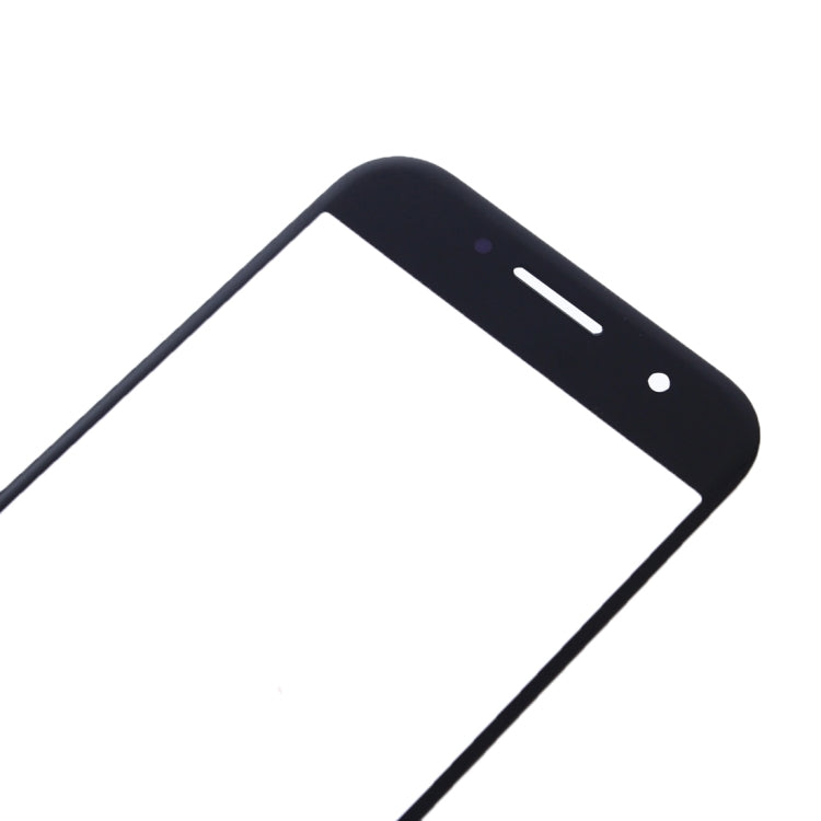 For Samsung Galaxy A7 (2017) / A720 10pcs Front Screen Outer Glass Lens (Black) - Outer Glass Lens by PMC Jewellery | Online Shopping South Africa | PMC Jewellery