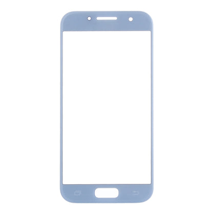 For Samsung Galaxy A7 (2017) / A720 10pcs Front Screen Outer Glass Lens (Blue) - Outer Glass Lens by PMC Jewellery | Online Shopping South Africa | PMC Jewellery