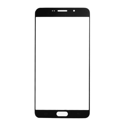 For Samsung Galaxy A9 (2016) / A900 10pcs Front Screen Outer Glass Lens (Black) - Outer Glass Lens by PMC Jewellery | Online Shopping South Africa | PMC Jewellery