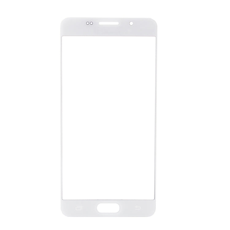 For Samsung Galaxy A7 (2016) / A710 10pcs Front Screen Outer Glass Lens (White) - Outer Glass Lens by PMC Jewellery | Online Shopping South Africa | PMC Jewellery