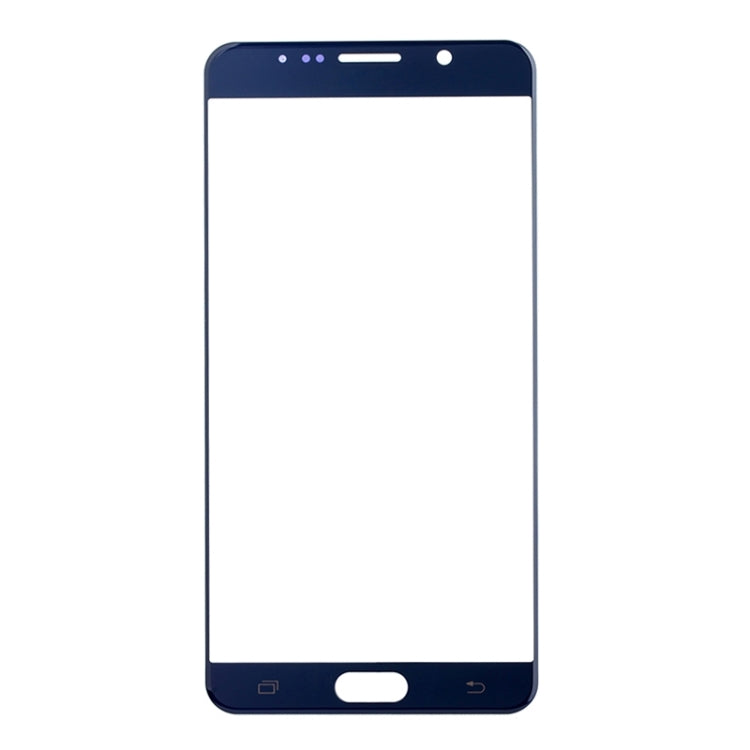 For Samsung Galaxy Note 5 10pcs Front Screen Outer Glass Lens (Dark Blue) - Outer Glass Lens by PMC Jewellery | Online Shopping South Africa | PMC Jewellery