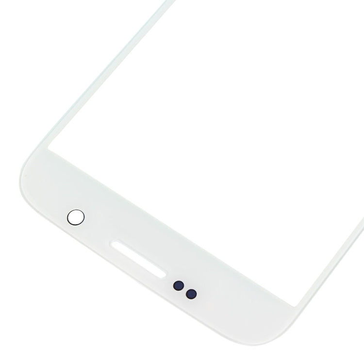 For Samsung Galaxy S6 / G920F 10pcs Front Screen Outer Glass Lens (White) - Outer Glass Lens by PMC Jewellery | Online Shopping South Africa | PMC Jewellery