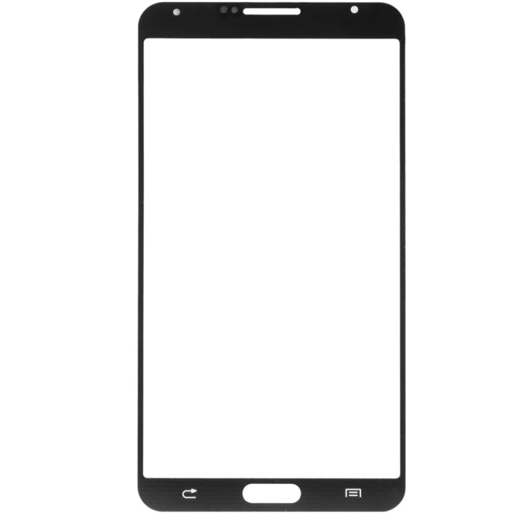 For Samsung Galaxy Note III / N9000 10pcs Front Screen Outer Glass Lens (Black) - Outer Glass Lens by PMC Jewellery | Online Shopping South Africa | PMC Jewellery