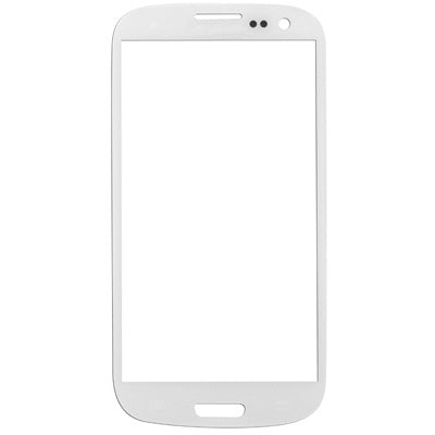 For Samsung Galaxy SIII / i9300 10pcs Front Screen Outer Glass Lens (White) - Outer Glass Lens by PMC Jewellery | Online Shopping South Africa | PMC Jewellery