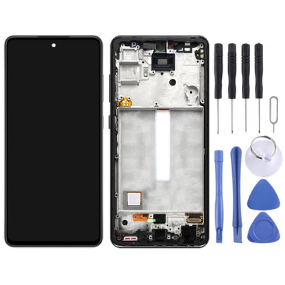 Original Super AMOLED LCD Screen for Samsung Galaxy A52 SM-A526(5G Version) Digitizer Full Assembly With Frame - LCD Screen by PMC Jewellery | Online Shopping South Africa | PMC Jewellery