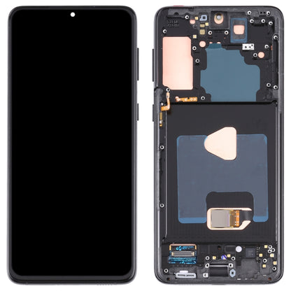 Original Super AMOLED LCD Screen for Samsung Galaxy S21+ (5G) SM-G996 Digitizer Full Assembly With Frame (Black) - LCD Screen by PMC Jewellery | Online Shopping South Africa | PMC Jewellery