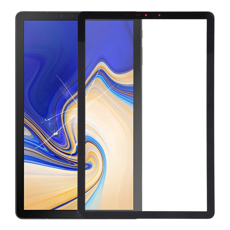 For Samsung Galaxy Tab S4 10.5 / SM-T830 / T835  Front Screen Outer Glass Lens with OCA Optically Clear Adhesive (Black) - Touch Panel by PMC Jewellery | Online Shopping South Africa | PMC Jewellery