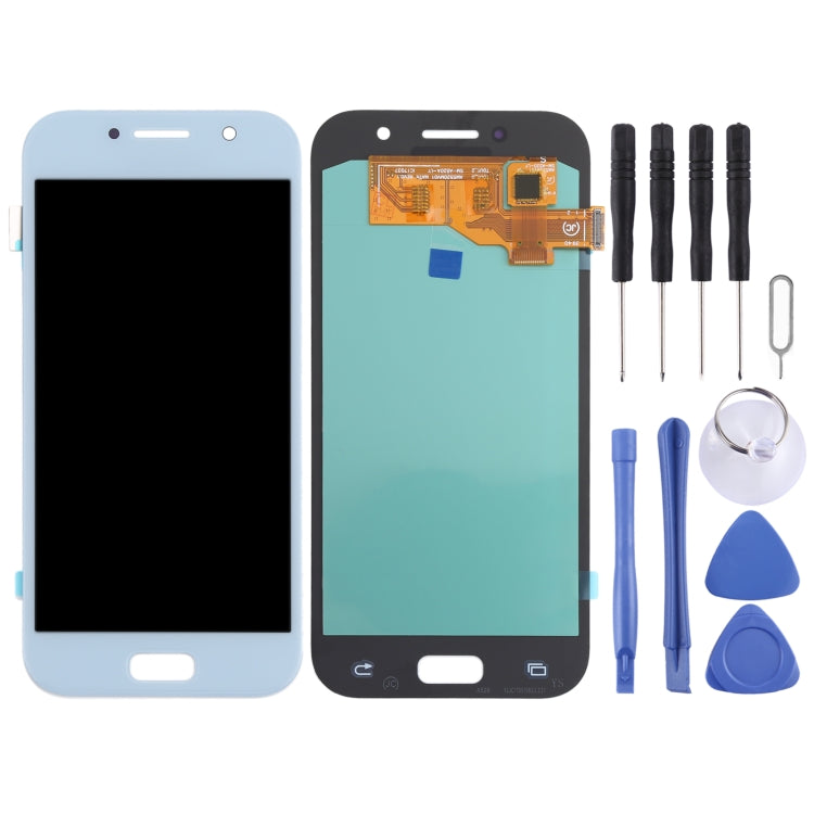 OLED LCD Screen for Samsung Galaxy A5 (2017) SM-A520 With Digitizer Full Assembly (Blue) - LCD Screen by PMC Jewellery | Online Shopping South Africa | PMC Jewellery