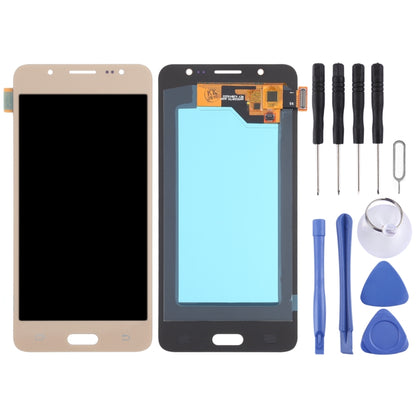 OLED LCD Screen for Samsung Galaxy J5 (2016) SM-J510 With Digitizer Full Assembly (Gold) - LCD Screen by PMC Jewellery | Online Shopping South Africa | PMC Jewellery