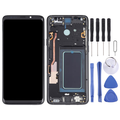 OLED LCD Screen for Samsung Galaxy S9+ SM-G965 Digitizer Full Assembly with Frame (Black) - LCD Screen by PMC Jewellery | Online Shopping South Africa | PMC Jewellery