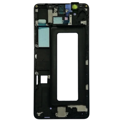 For Galaxy A8 Star / A9 Star / G8850 Front Housing LCD Frame Bezel Plate (Black) - Frame Bezel Plate by PMC Jewellery | Online Shopping South Africa | PMC Jewellery