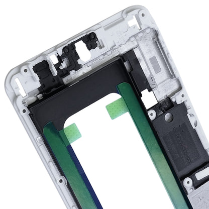 For Galaxy C5 Front Housing LCD Frame Bezel Plate (White) - Frame Bezel Plate by PMC Jewellery | Online Shopping South Africa | PMC Jewellery