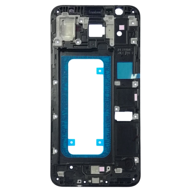 For Galaxy J4+ / J415 Front Housing LCD Frame Bezel Plate (Black) - Frame Bezel Plate by PMC Jewellery | Online Shopping South Africa | PMC Jewellery