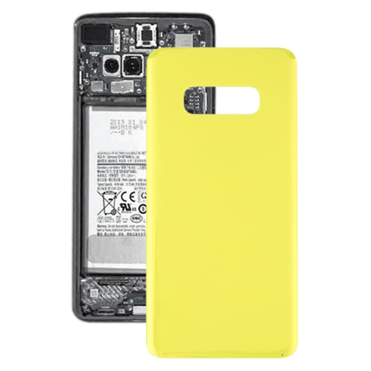 For Galaxy S10e SM-G970F/DS, SM-G970U, SM-G970W Original Battery Back Cover (Yellow) - Back Cover by PMC Jewellery | Online Shopping South Africa | PMC Jewellery