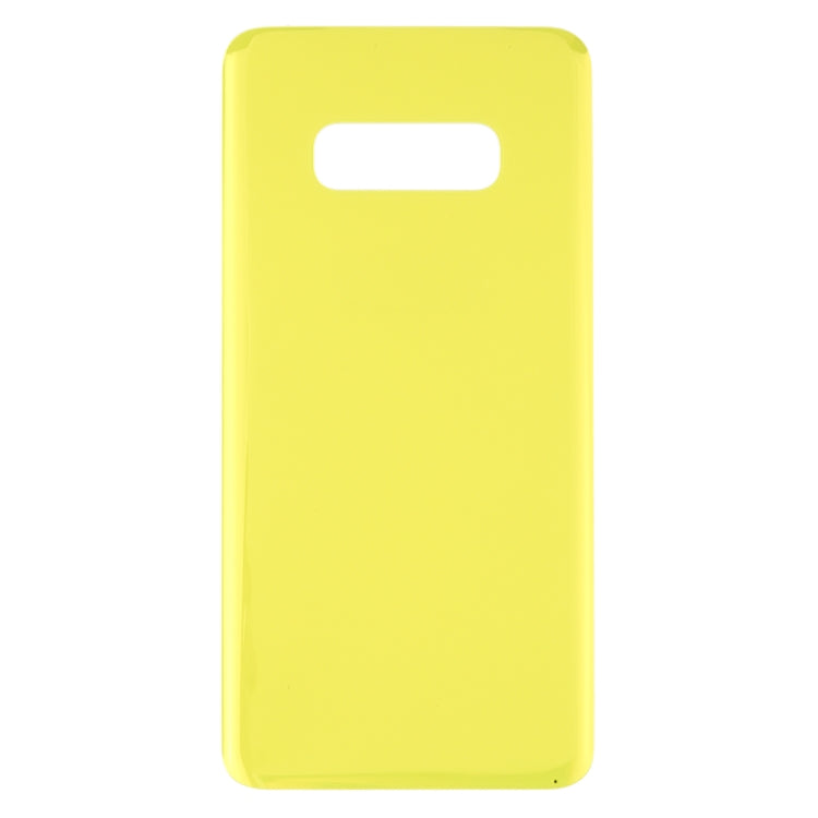 For Galaxy S10e SM-G970F/DS, SM-G970U, SM-G970W Original Battery Back Cover (Yellow) - Back Cover by PMC Jewellery | Online Shopping South Africa | PMC Jewellery